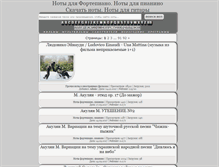 Tablet Screenshot of pianotes.ru